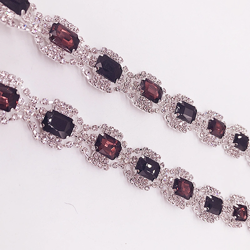 2021 Newest Cheap Ornate Rhinestone Chain trim