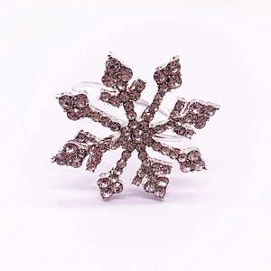 Sparkle diamond napkin rings for Christmas crafts decoration