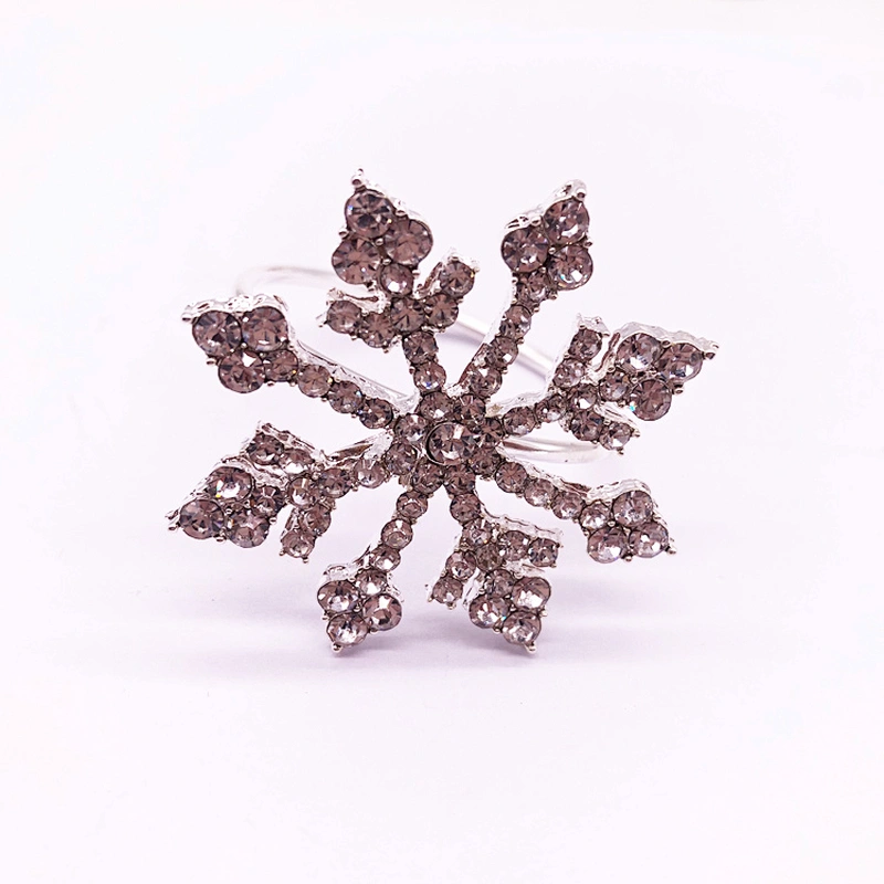 Sparkle diamond napkin rings for Christmas crafts decoration