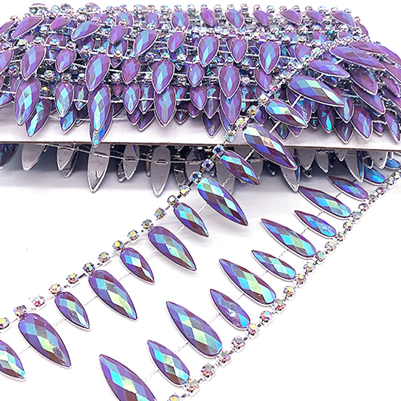Popular style crystal trimming for bag shoes clothing decoration