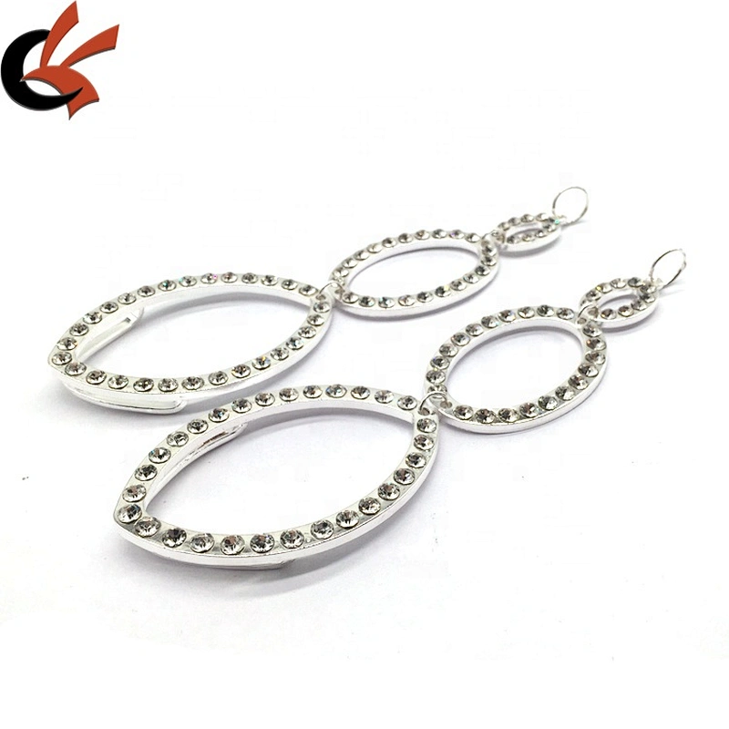 New Trendy 2021 Garment Swimwear Metal Rhinestone Crystal Bikini Connector For Women Bikini Suit