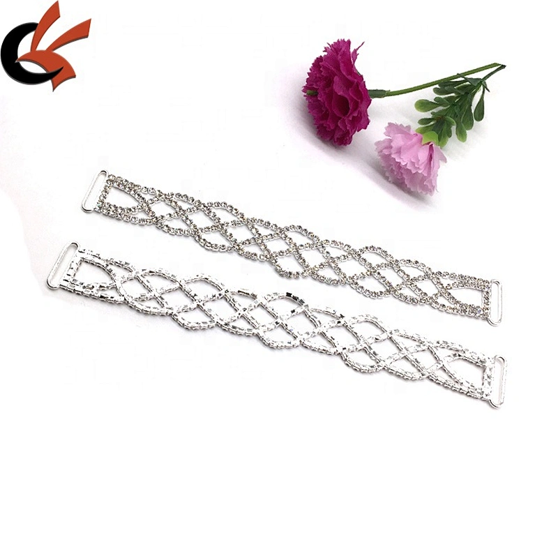 Bikini accessories crystal rhinestone bra high waist bikini swimwear connector