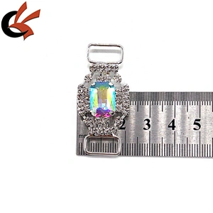 Top quality rhinestone swimwear bikini connector for swimwear accessories