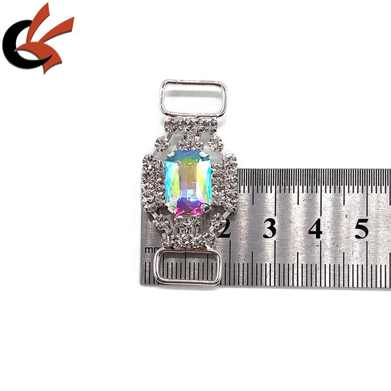 Top quality rhinestone swimwear bikini connector for swimwear accessories