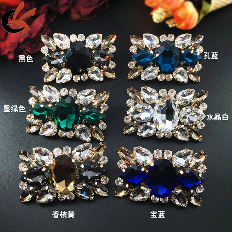 2019 crystal rhinestone wedding shoe clip jewel clip for shoe,heels
