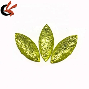 Factory New style Yellow color sew on loose resin rhinestone gems