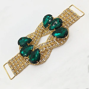 High Quality Crystal Rhinestone SILVER Metal Bikini Connectors Bikini Swimwear Connector