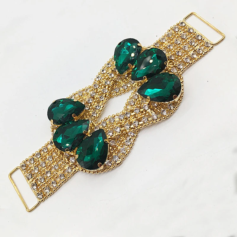 High Quality Crystal Rhinestone SILVER Metal Bikini Connectors Bikini Swimwear Connector