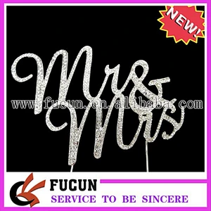 Party & Holiday Supplies mr and mrs wedding cake topper for birthday cake decoration