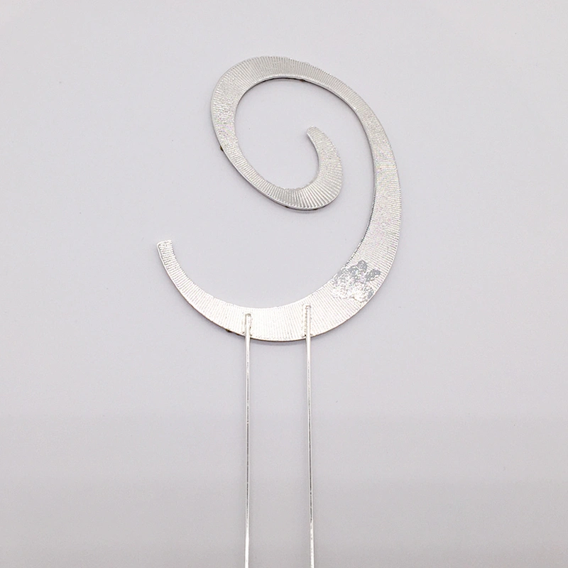 Creative 12cm monogram letter wedding cake topper birthday initial cake topper for engagement