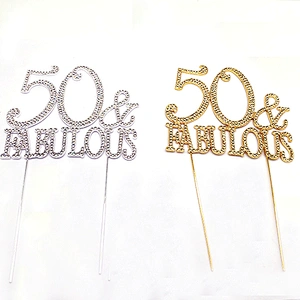 Party favor cake accessories  wedding crystal cake topper