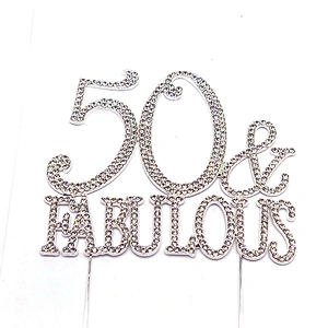 Party favor cake accessories  wedding crystal cake topper