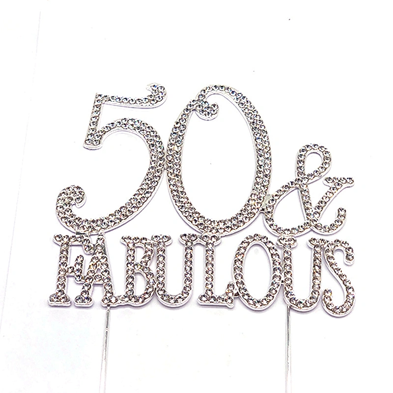 Party favor cake accessories  wedding crystal cake topper
