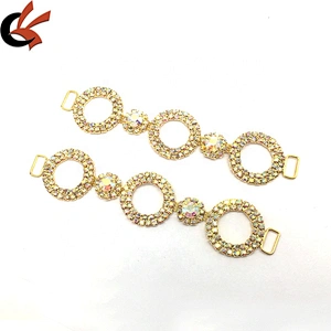 New 2020 Custom Fashion Style Costume Swimsuit Rhinestone Buckle Bikini Connector For Sell