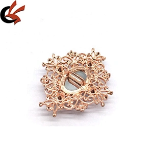 Wholesale Bulk Lot Vintage Crystal Brooch Pin Dress Rhinestone Decoration Jewelry Buckle