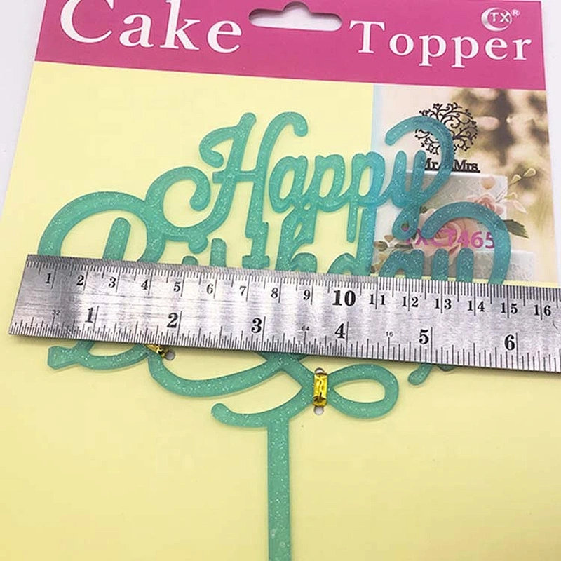 2020 hot sales happy birthday topper for birthday cake decoration