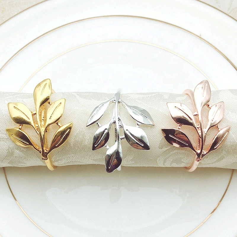 Wholesale Table Decor Custom Cheap Metal Napkin Rings