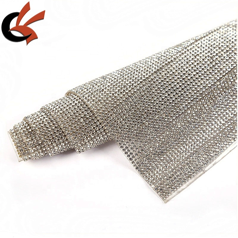 Hot sale various colors can choose 24x40cm 2mm top quality hot fix iron on mesh sheet
