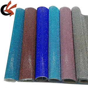 24x40cm Rhinestones Hotfix Hot Fix Iron On Applique Banding Mesh Sheet Wedding Dresses Shoes Trim