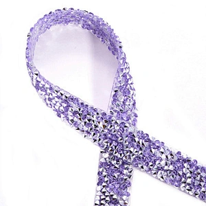 Wholesale Shiny rhinestone trim for  Christmas ornament