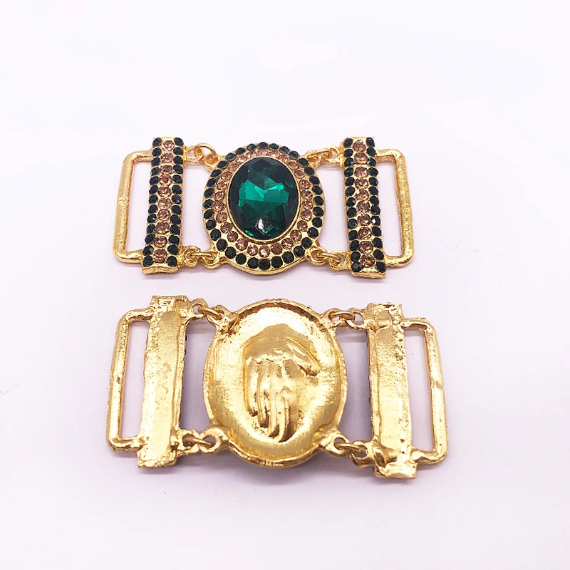 Wholesale nickle free  diamante bikini connector Swimwear connector