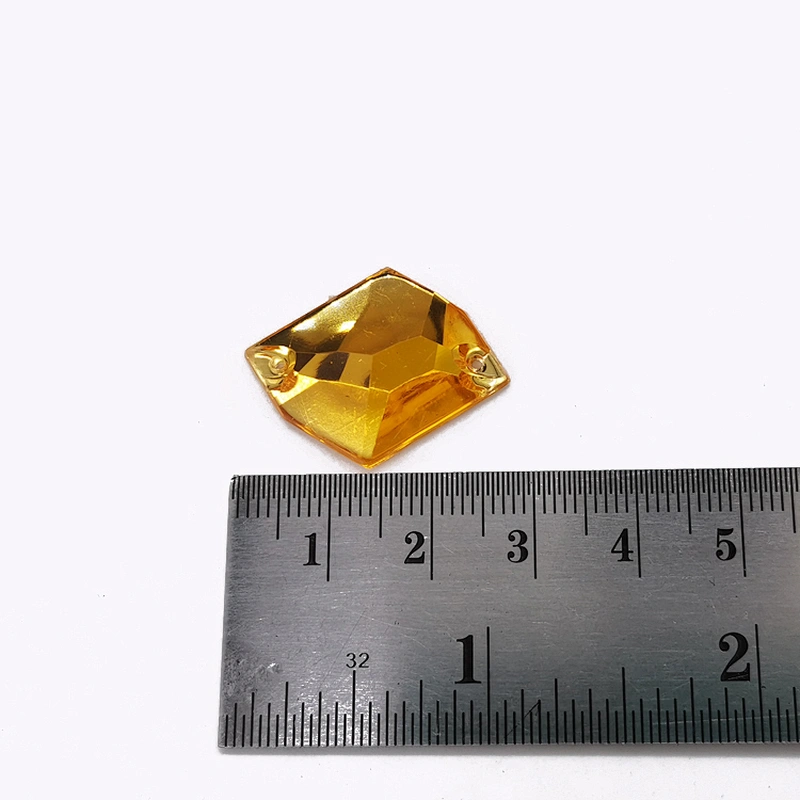 in stock Irregular Sew On Acrylic Stone for Garment Decoration