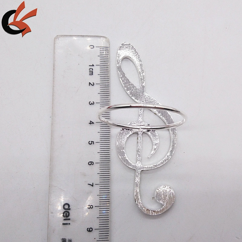 wedding wholesale treble clef rhinestone brooch napkin ring