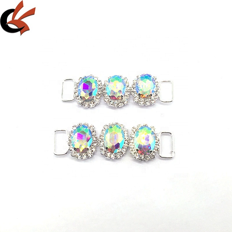 In Stock Diamond Women Swimwear Crystal Rhinestone Bikini Connector For Wholesale