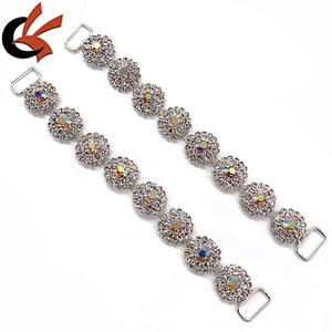 Custom Jewelry Diamond Shinny Bikini  connector for Women swimwear decoration