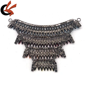black base Solid neon crystal stone rhinestone appliques for costume decoration