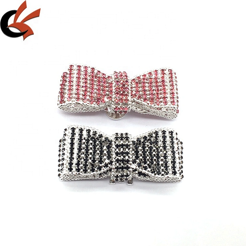 Custom shoes ornament decorated rhinestone shoe clip for women accessories