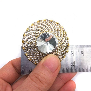 2020 Wholesale Round Rhinestone Napkin Ring for Party table decoration