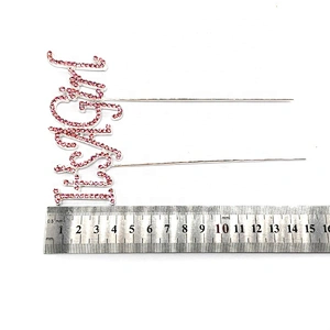 Baby Shower Centerpiece Cake Decoration It's A Girl Rhinestone Cake Topper
