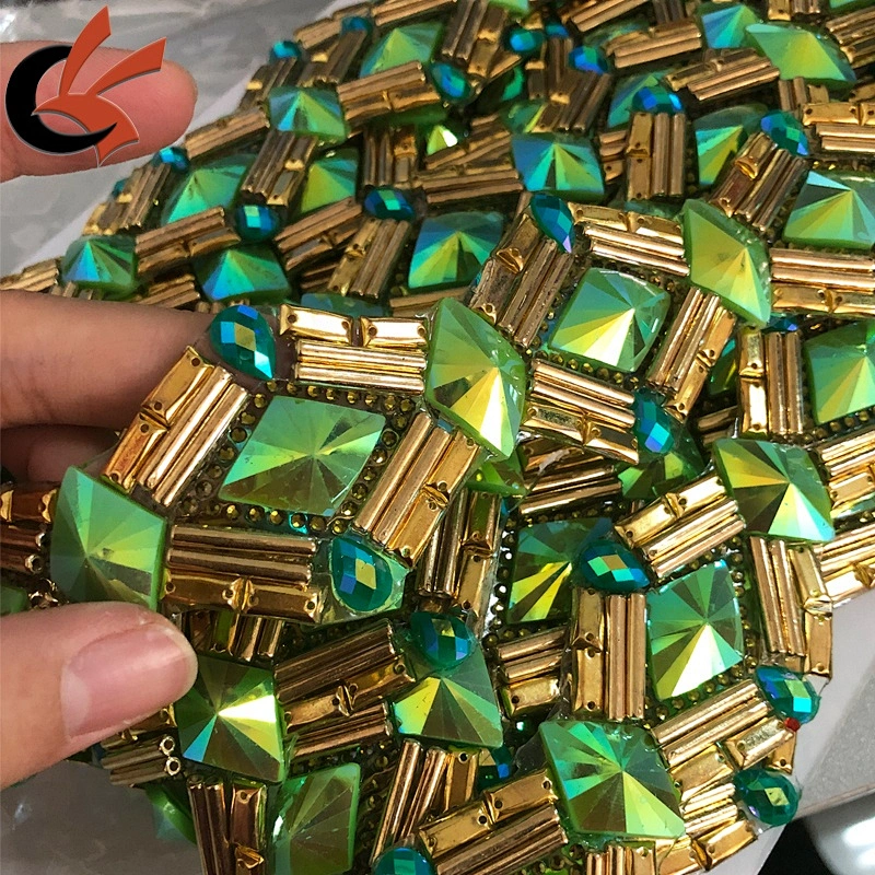 Unique design Heat Transfer Designs Hot Fix Rhinestone Tape Crystal Ribbon Trim