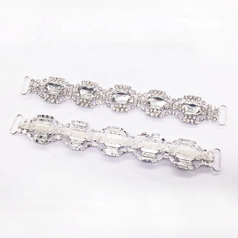 Custom Hot Sale Sparkle Bling Reusable Washable Rhinestone Crystal Bikini Connector