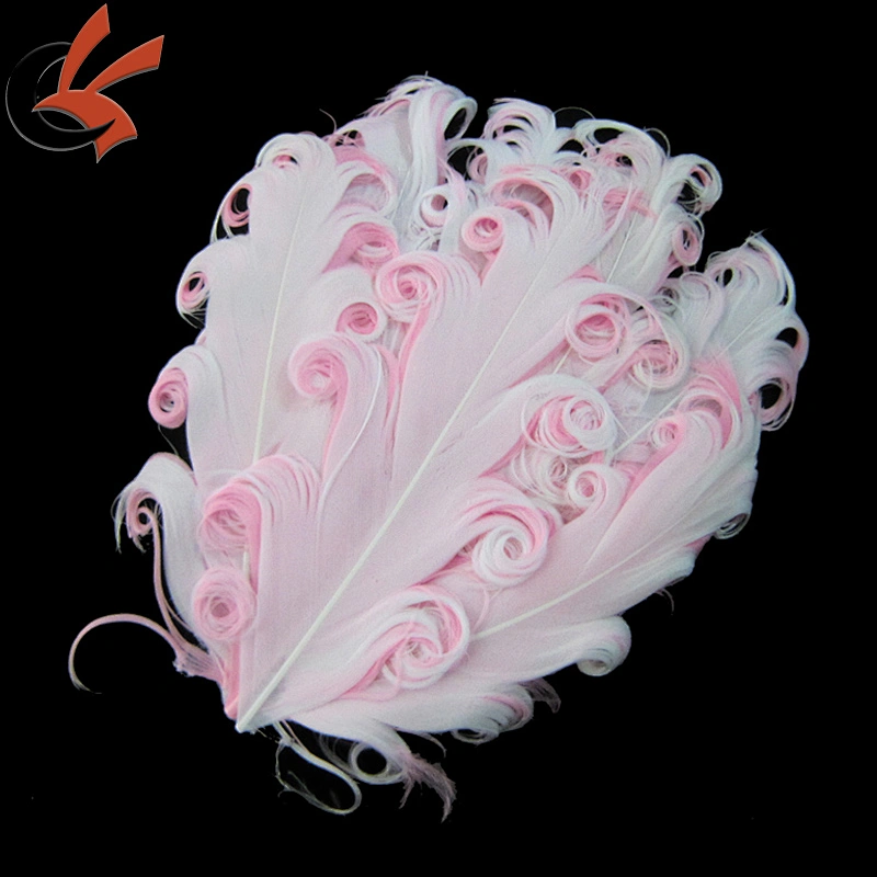 white on sky blue Nagorie Curly Feather Pad