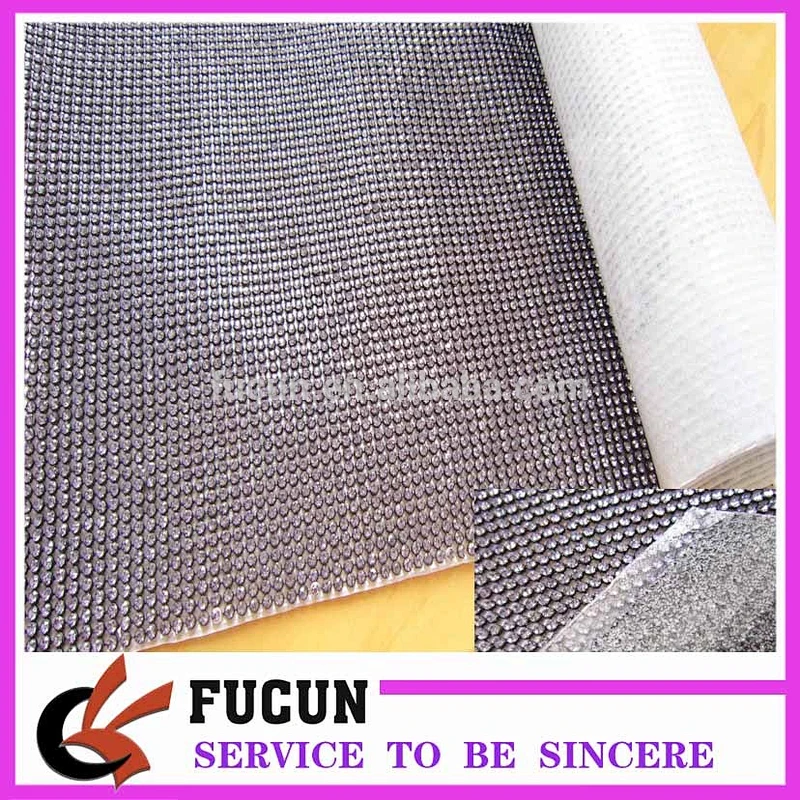 2016 DMC Rhinestone Aluminum Mesh