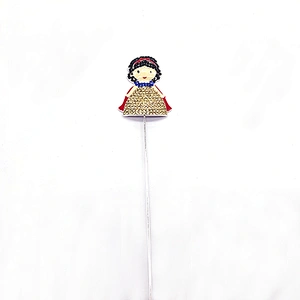New arrival Cartoon snowman cake topper for kid's birthday party decoration