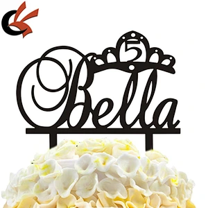 Cake decoration acrylic Quinceanera Birthday Number 15 Cake Topper