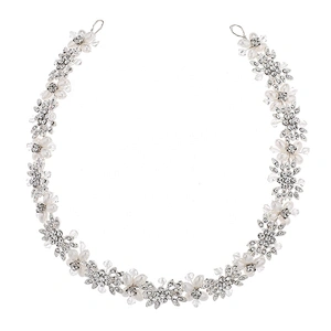 Wholesale Imitate Pearl Crystal Bead Rhinestone Hairband Hair Accessories