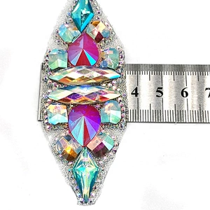 garment decorative rhinestone trim hot melt resin rhinestone adhesive strip