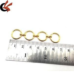 Bikini Connector Accessories Design Rhinestone Decorating Tools Circle Metal Shoe Swimwear Buckle
