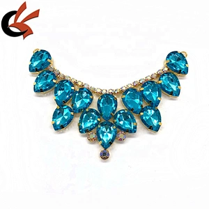 Newest Luxury carnival bikini decoration acrylic rhinestone swimwear connectors