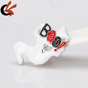 New creative Halloween cartoon brooch enamel ghost soul ornament brooch pin