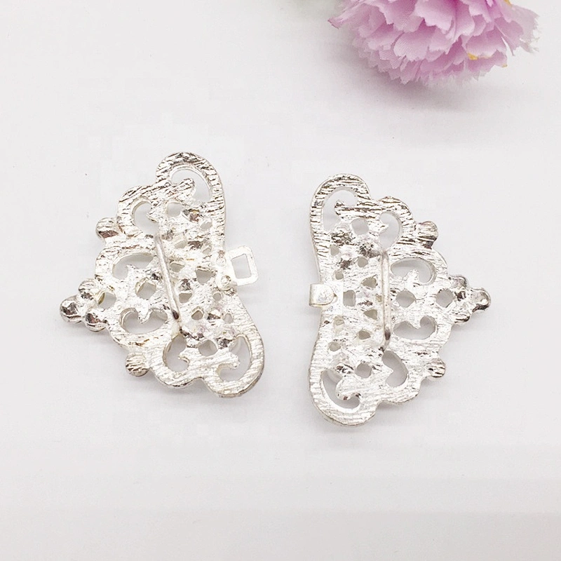 Wedding Factory Supply Crystal Rhinestone Sliders Pearl Buckles For Invitation Card Accessories