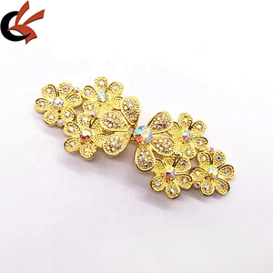 2020 creating make fashion new product decorative gold pair button hook clasp buckle for shawl dress