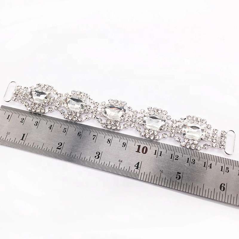 Custom Hot Sale Sparkle Bling Reusable Washable Rhinestone Crystal Bikini Connector