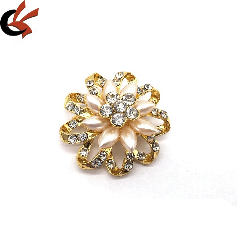Wholesale cheap lots men suit brooch silk towel female collar crystal brooch pin