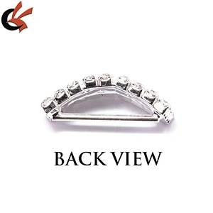 Factory custom  cyrstal rhinestone garment accessories buckles