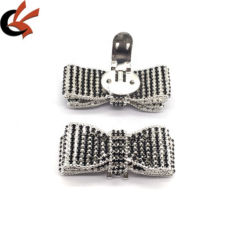 Custom shoes ornament decorated rhinestone shoe clip for women accessories